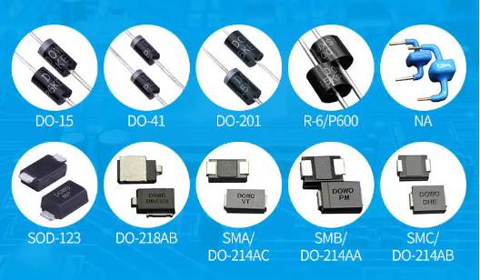 各種型號的二極管 各種型號的二極管